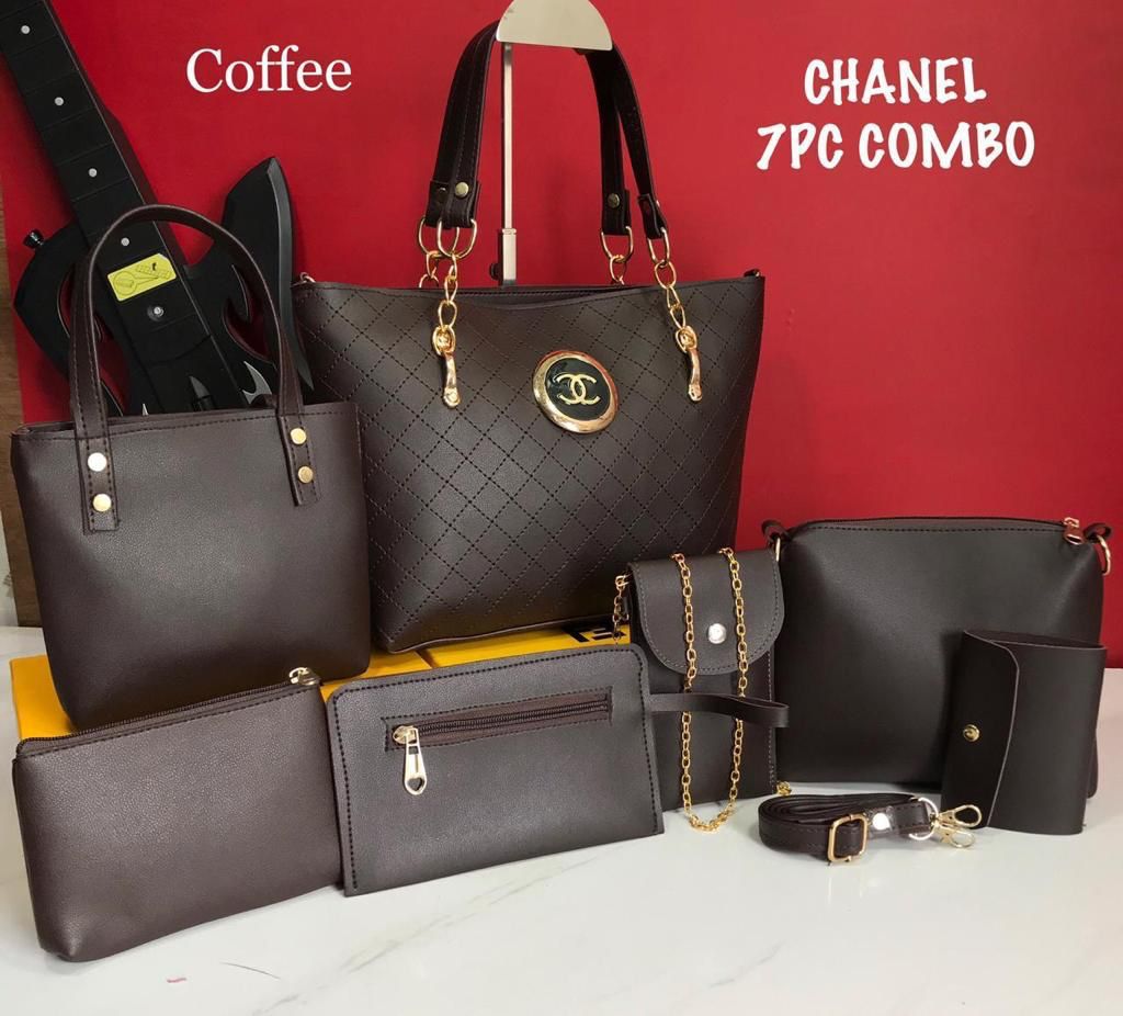 7 Piece Combo Ladies Handbag